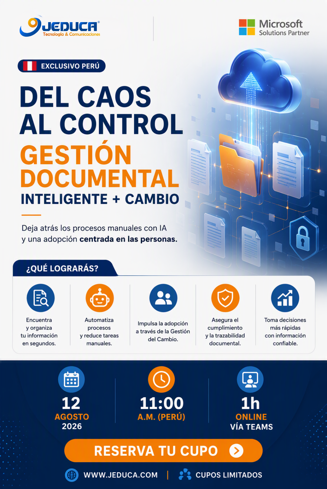 Del caos al control: gestión documental inteligente + personas al centro